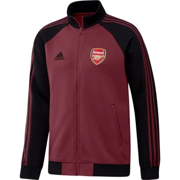Image of adidas Arsenal FC Anthem Jacket Mens - Maroon/Black