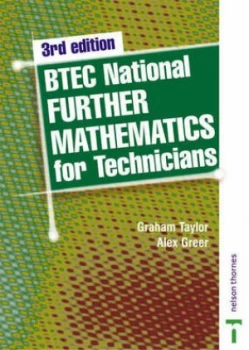 Image of Btec National Further Mathematics for Technicians by G W Taylor Paperback