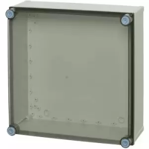 image of 8113088 CAB PCQ 40x40x17cm T cabinet Enclosure, PC Smoke transparent cover - Fibox