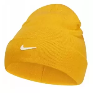Image of Nike Ribbed Beanie - Yellow