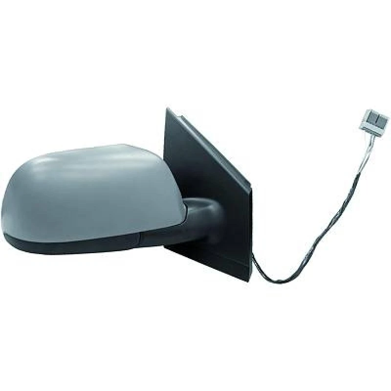 Image of DIEDERICHS 2205324 Wing mirror Right, Complete Mirror, primed Outside Mirror (50)