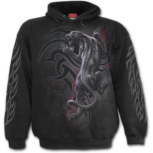 Image of Triball Panther Mens Large Hoodie - Black