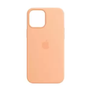 image of Apple iPhone 12 Pro Max Silicone Case with MagSafe - Cantaloupe