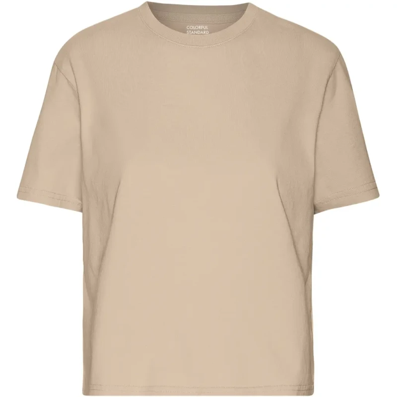 Image of Colorful Standard Womens T-Shirt Colorful Standard Organic Boxy honey beige Beige Female S