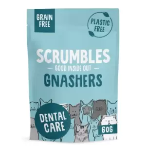 image of Scrumbles Gnashers Cat Dental Treats 60g