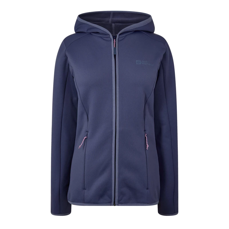 Image of Jack Wolfskin Womens Baiselberg Full-Zip Fleece Graphite female 10 (S)