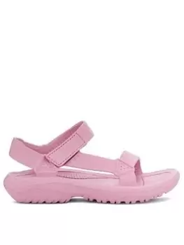 image of Teva Hurricane Drift Flat Sandals, Rose, Size 4, Women