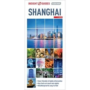 Image of Insight Guides Flexi Map Shanghai Sheet map 2018