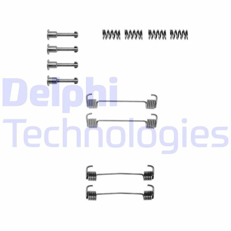 Image of DELPHI Brake shoe fitting kit DELPHI LY1163