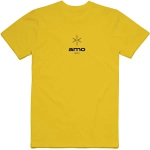 Image of Bring Me The Horizon - Hexagram Amo Small Mens Large T-Shirt - Yellow