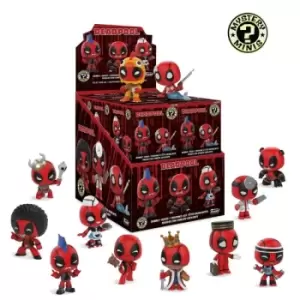 Marvel Comics Mystery Mini Figures 5cm Display Deadpool (12)