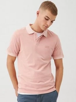 Levis Authentic Logo Polo Shirt - Pink, Size S, Men