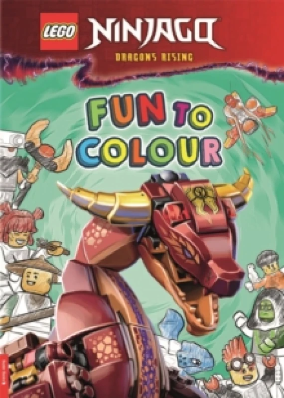 Image of LEGO NINJAGO: Fun to Colour - Dragon Edition Paperback / softback