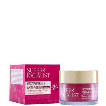 image of Super Facialist Hexapeptide 9 Anti Ageing Advanced Rejuvenating Night Cream - 50ml