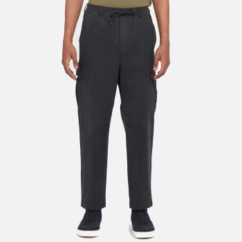 Image of Barbour Beacon Mens Cargo Trousers - Navy - W36