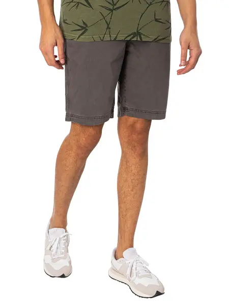 Image of Superdry Vintage International Chino Shorts Washed Grey 36W