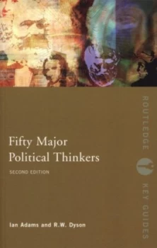 Image of Fifty Major Political Thinkers by Ian Adams Book