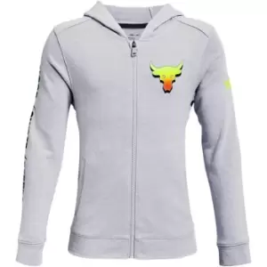 Image of Under Armour Rock Project Terry Jacket Juniors - Grey