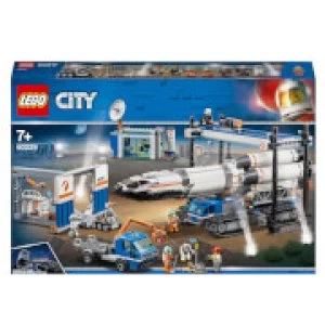 image of LEGO City: Rocket Assembly and Transport Space Port (60229)