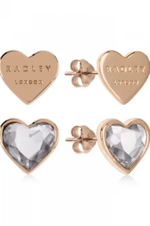 image of Radley Love Heart Earrings RYJ1158S-CARD