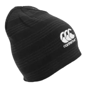 Image of Canterbury Team Mens Winter Beanie Hat (One Size) (Black/White)