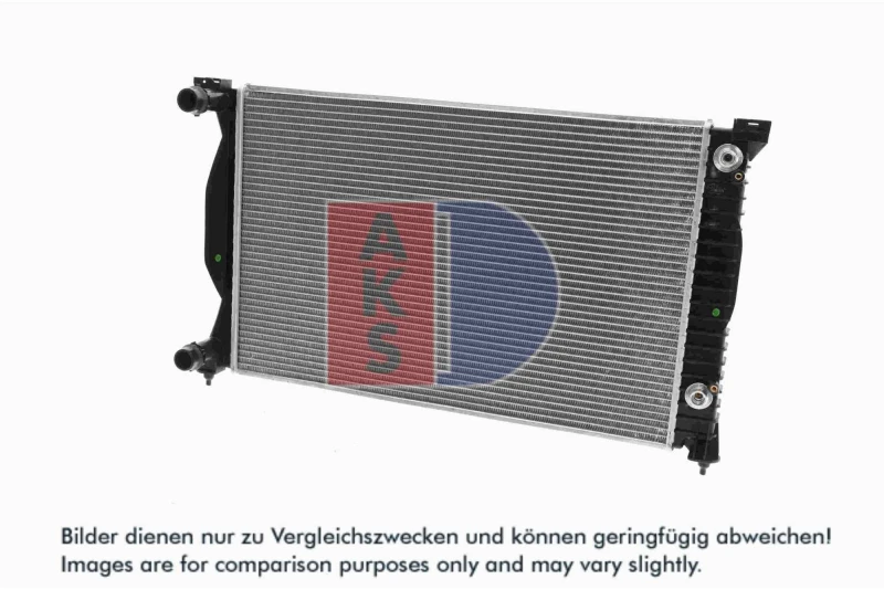 Image of AKS DASIS 480036N Engine radiator Aluminium, Brazed cooling fins Radiator,engine cooling (470)