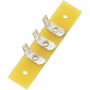 Image of Tru Components Terminal Strip 3 Poles Epoxy 44 x 10 x 1.6mm