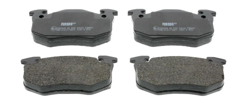 Image of FERODO Brake pad set FERODO FDB881
