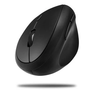 Image of Adesso - IMouse Wireless Ergonomic Vertical 1600dpi Optical Mini Mouse - Black