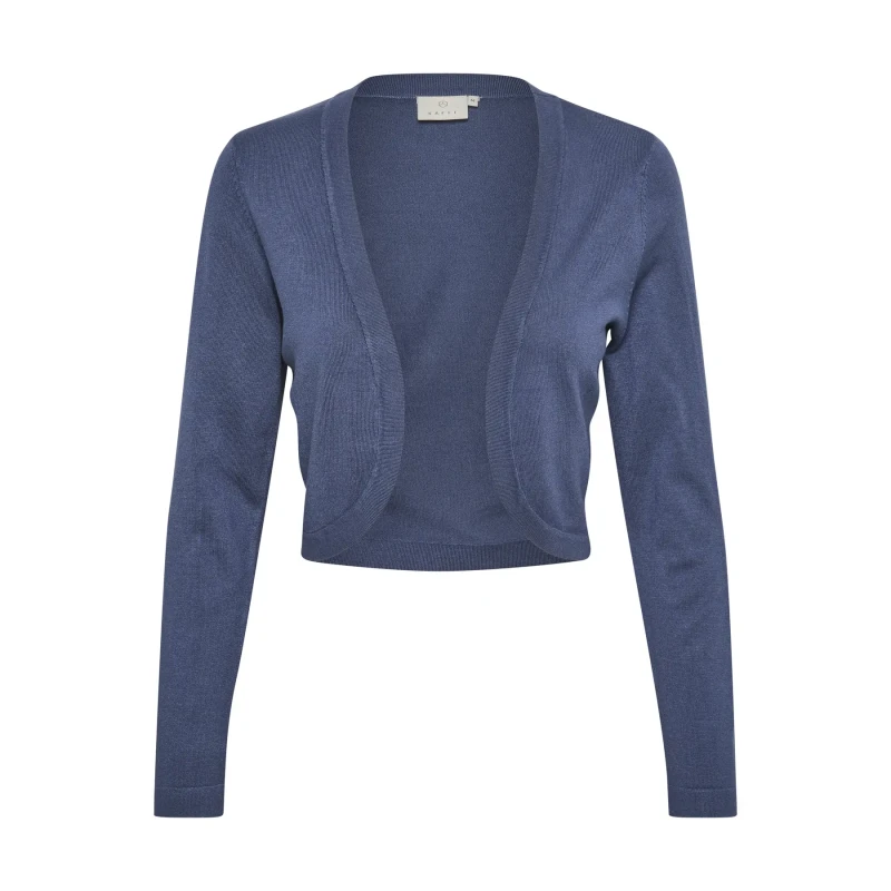 Image of Kaffe Womens cardigan KAFFE Astrid Bleu Female 2XL