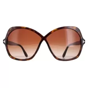 Image of Fashion Dark Havana Brown Gradient Rosemin FT1013