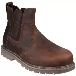 Image of Amblers Steel FS165 Safety Boot / Womens Ladies Boots / Dealers Safety (7 UK) (Brown) - Brown