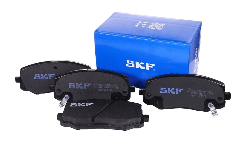 Image of SKF VKBP 80567 A Brake pad set with acoustic wear warning Brake Pad Set,disc brake (402)
