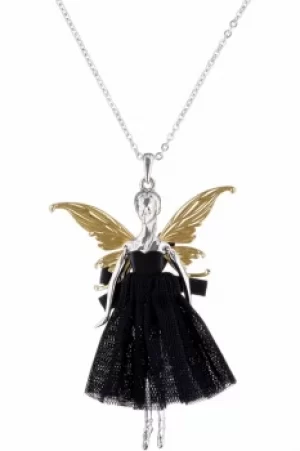 image of Ted Baker Ladies Two-tone steel/gold plate Fairy Ballerina Necklace TBJ1444-25-05