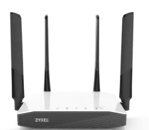 Image of NBG6604 - WiFi 4 (802.11n) - Dual Band (2.4 GHz / 5 GHz) - Ethernet LAN - Black,White - Tabletop Router
