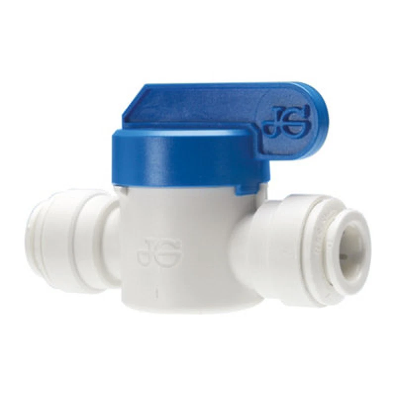 Image of JG Speedfit John Guest Speedfit Polypropylene Shut Off Valve 10mm X 10mm Ppmsv041010W