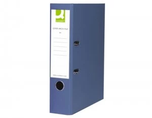 Image of Q Connect L/arch File A4 Polyprop Blu - 10 Pack
