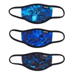 Hype Face Mask 3 Pack Junior - Black