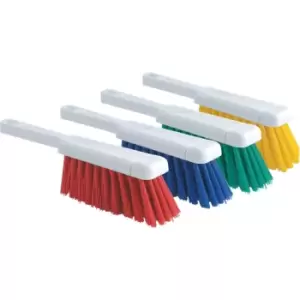 image of HBS175 12" Soft Crimp Poly Hand Brush Blue