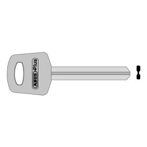 image of ABUS Mechanical X Plus Key Blank 23211