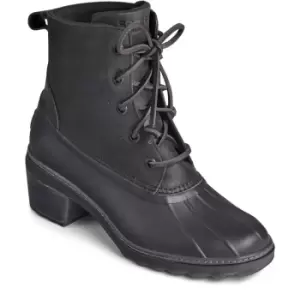 Image of Sperry Womens Saltwater Heel Leather Fashion Ankle Boots UK Size 7 (EU 40.5)
