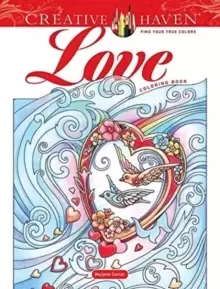 image of Creative Haven Love Coloring Book