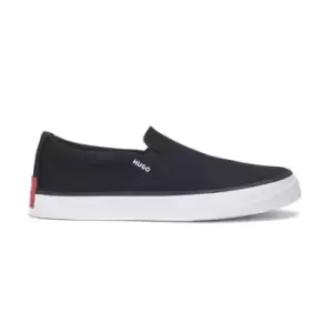 Image of Hugo Dyer Slip On Flats - Black