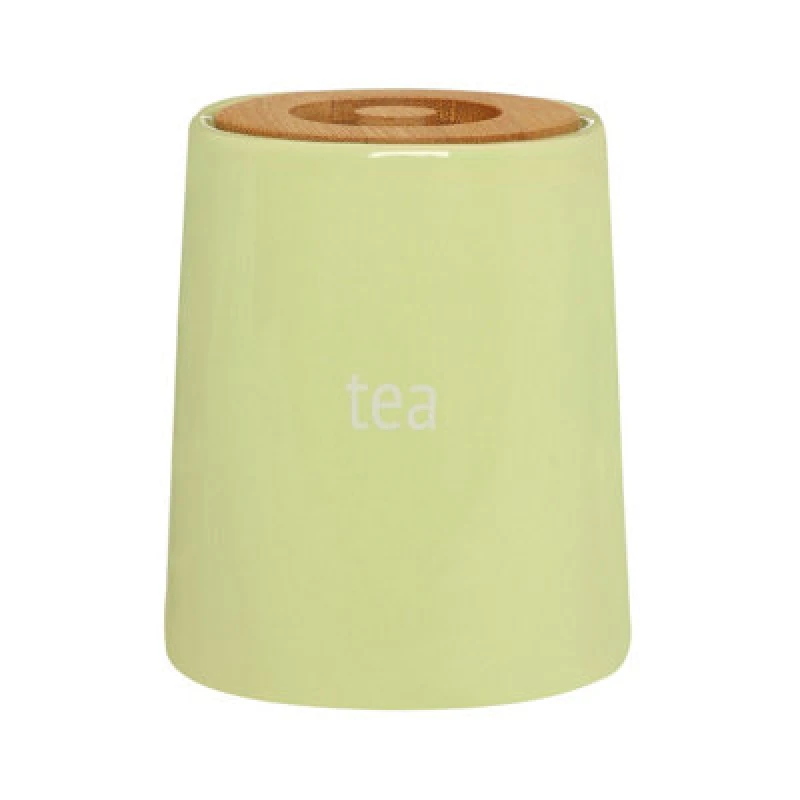 Image of Premier Housewares Maison by Premier Fletcher Ceramic Tea Canister Green