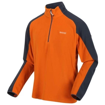 Image of Regatta Elson Overhead Fleece - Fox/IndiaGry
