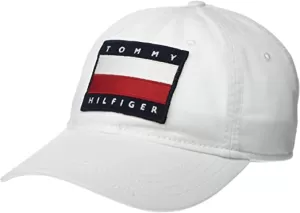 image of Tommy Hilfiger Mens Classic Cap - Classic White