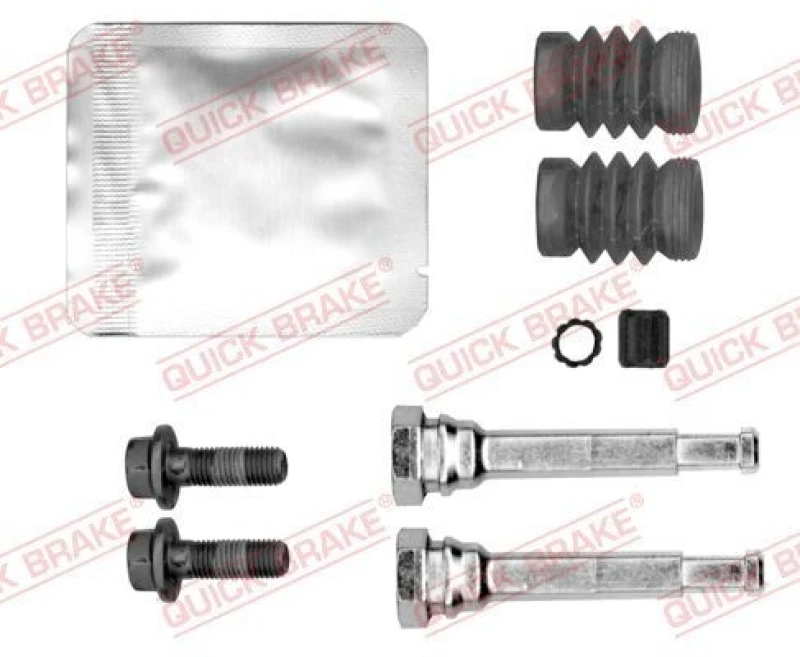 Image of QUICK BRAKE Guide sleeve kit, brake caliper QUICK BRAKE 113-0052X