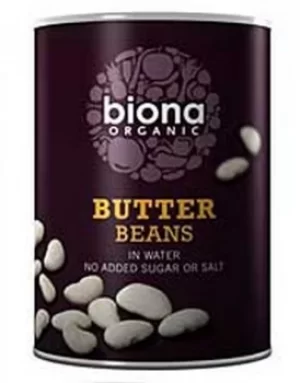 image of Biona Organic Butter Beans 400g