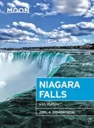 Image of moon niagara falls with buffalo