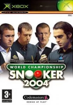 Image of World Championship Snooker 2004 Xbox Game
